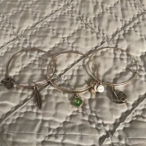 Alex & Ani Silver Bracelets